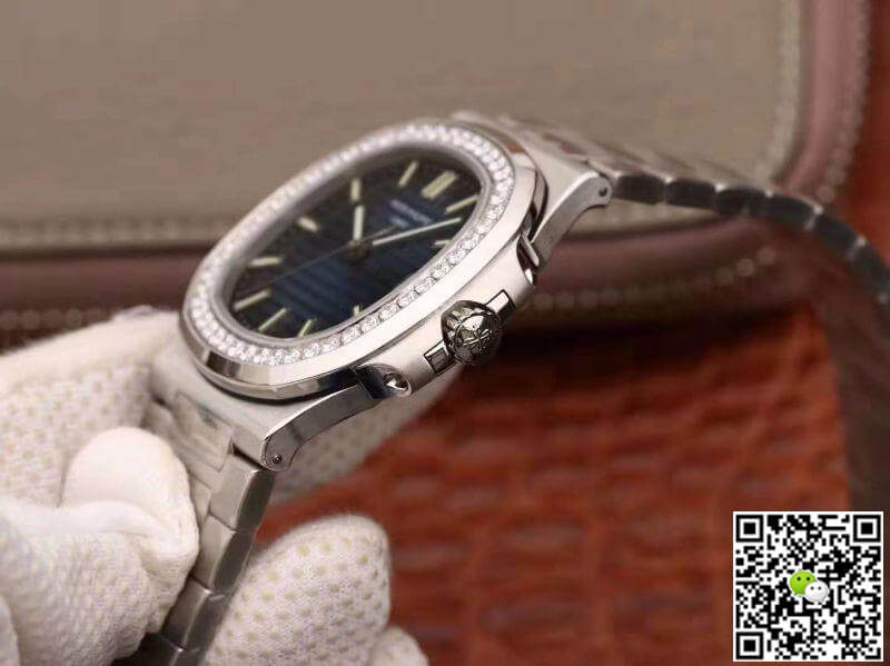 Pat*k Phi1i*pe Replica Nautilus 5711 PF Factory 1:1 Best Edition Swiss ETA324 Blue Dial