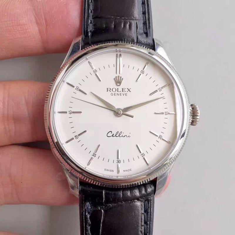 Replica R01ex Cellini 50509 MKS Factory 1:1 Best Edition Swiss ETA3132 White Dial
