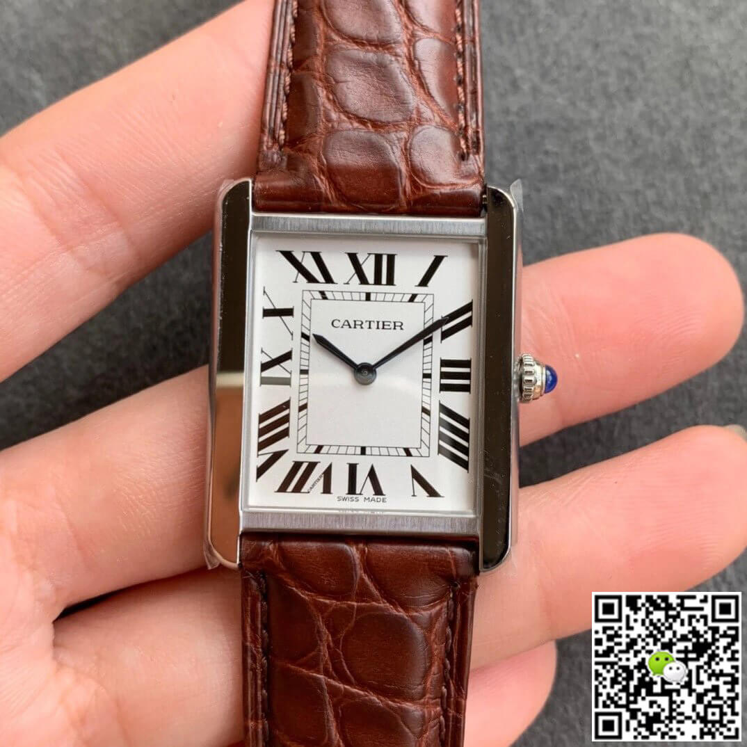 Replica Ca*t1er Tank WSTA0028 1:1 Best Edition K11 Factory Brown Strap