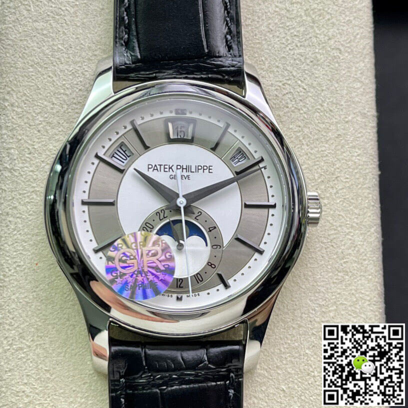 Replica Pat*k Phi1i*pe Complications 5205G-001 1:1 Best Edition GR Factory Silver Grey Dial