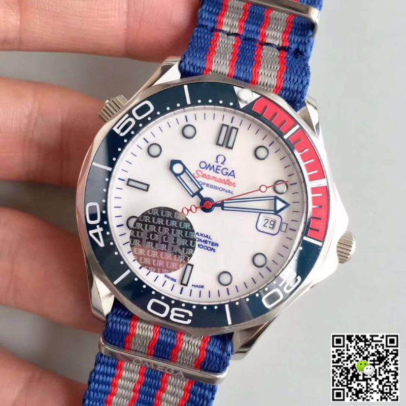 Replica 0me*ga Seamaster Diver 300M 212.32.41.20.04.001 UR Factory 1:1 Best Edition Swiss ETA2824