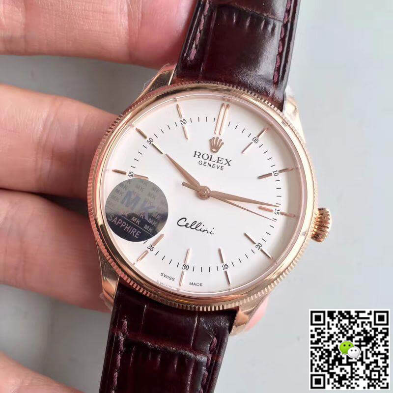 Replica R01ex Cellini 50505 MKS Factory 1:1 Best Edition Swiss ETA3132 White Dial