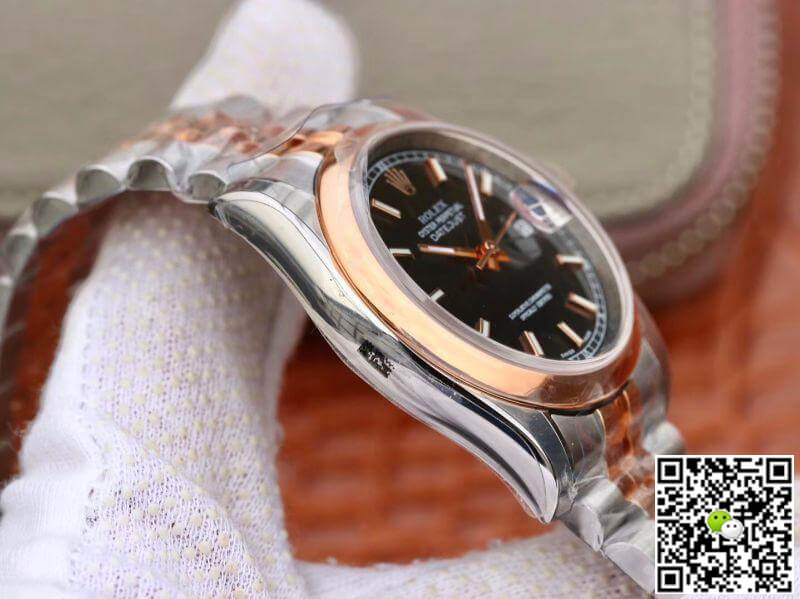 Replica R01ex Datejust 36MM 126201 1:1 Best Edition Swiss ETA3135 Black Dial