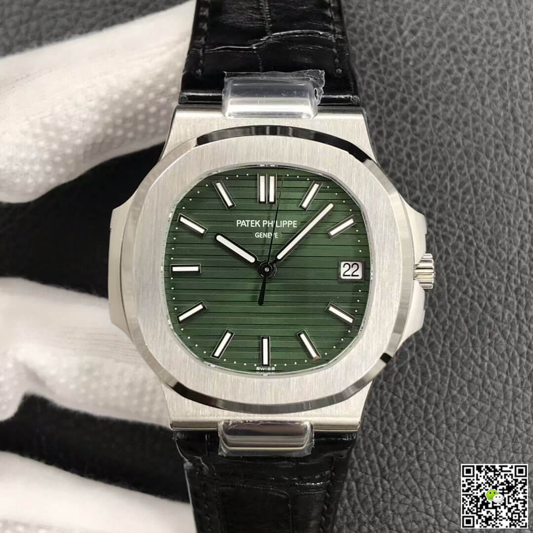Replica Pat*k Phi1i*pe Nautilus 5711/1A-014 1:1 Best Edition 3K Factory Olive Green Dial