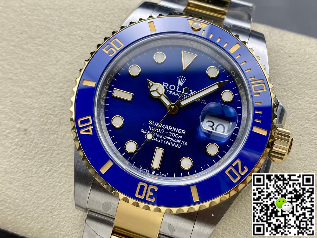 Replica R01ex Submariner M126613LB-0002 41MM 1:1 Best Edition Clean Factory Blue Dial