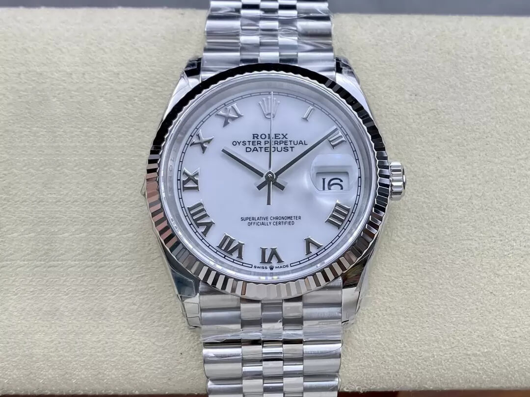 Replica R01ex Datejust M126234-0025 36MM 1:1 Best Edition VS Factory Stainless Steel