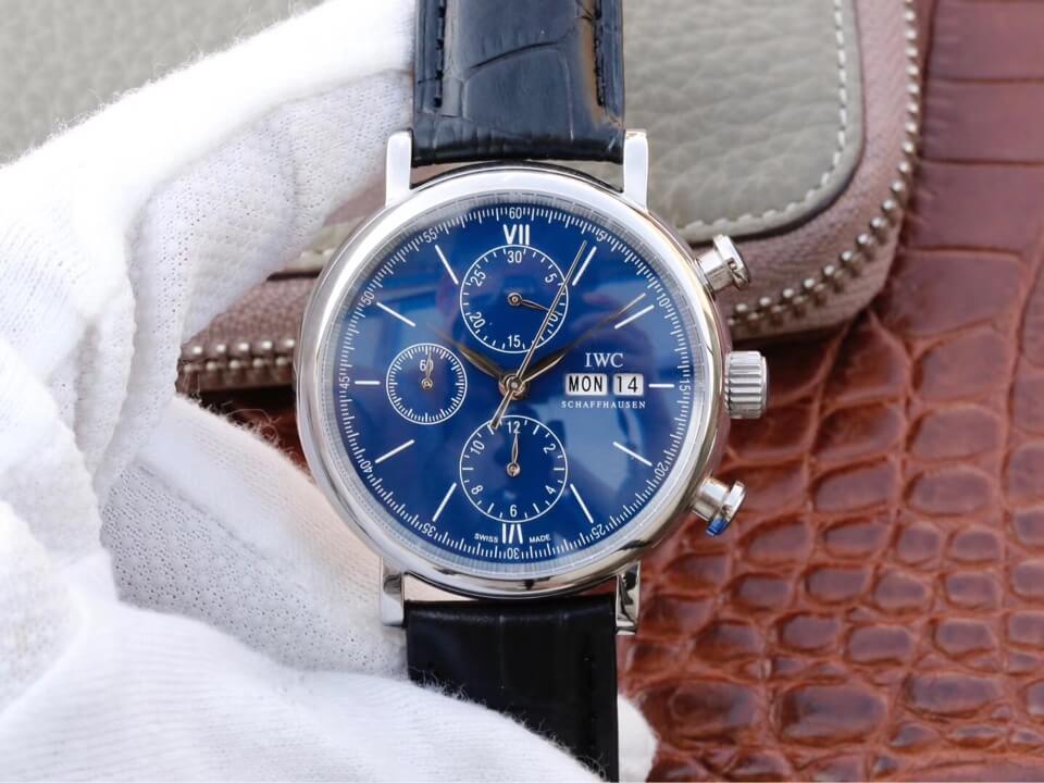 Replica IWC Portofino 150th Anniversary Special Edition IW391023 1:1 Best Edition ZF Factory Blue Dial