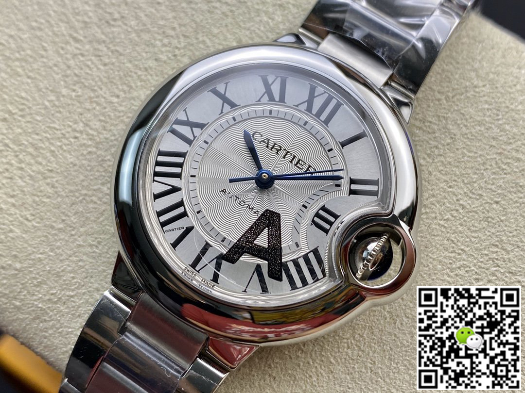 Replica Ballon Bleu De Ca*t1er 33MM W6920071 1:1 Best Edition V6 Factory White Dial