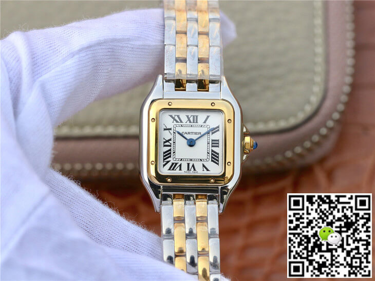 Replica Panthere De Ca*t1er W2PN0006 1:1 Best Edition 8848 Factory White Dial