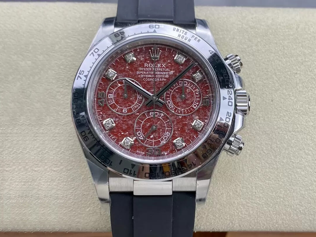 Replica R01ex Cosmograph Daytona 116589 1:1 Best Edition Clean Factory Rubber Strap