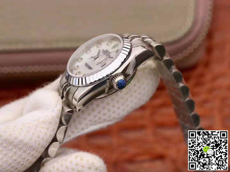 Replica R01ex Lady Datejust 28MM 1:1 Best Edition Swiss NH05 Movement White Dial
