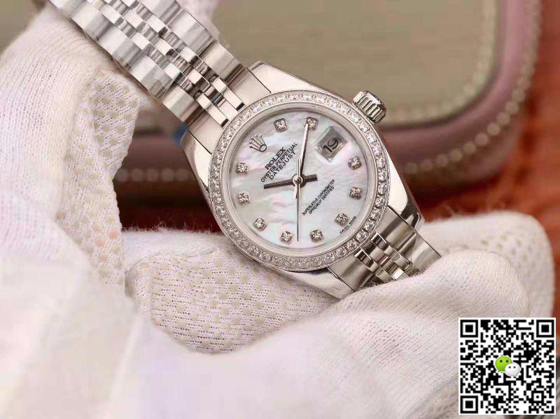 Replica R01ex Lady Datejust 28MM 1:1 Best Edition Swiss Original Imported NH05 Movement Enamel Dial