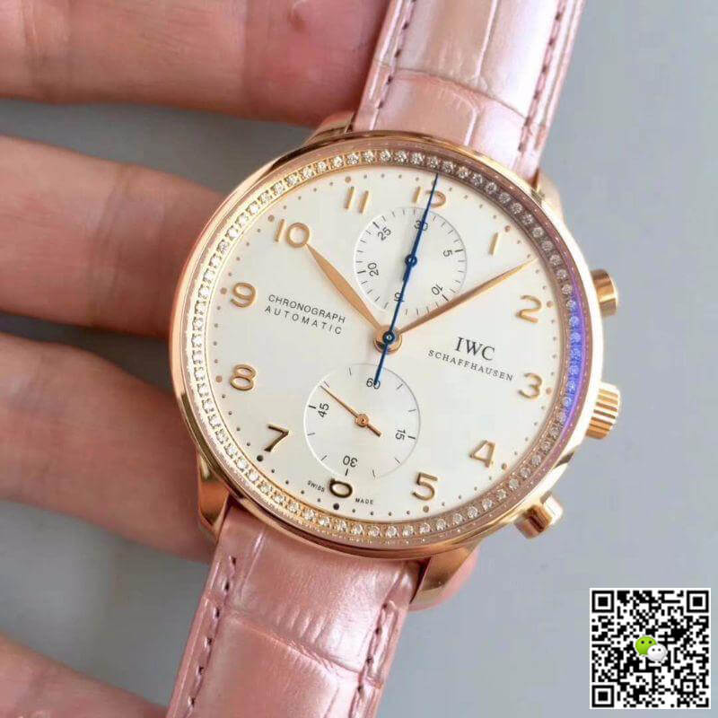 IWC Replica Portuguese Chronograph ZF Factory 1:1 Best Edition Swiss ETA7750