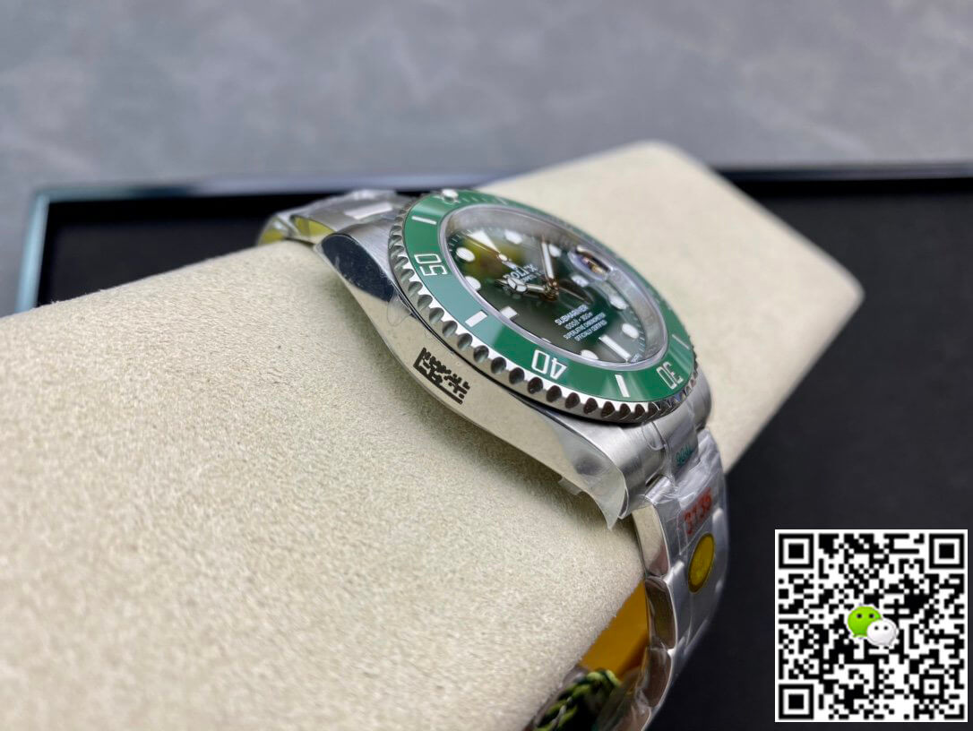 R01ex Submariner Replica 116610LV-97200 1:1 Best Edition ZF Factory Green Dial Stainless Steel Strap