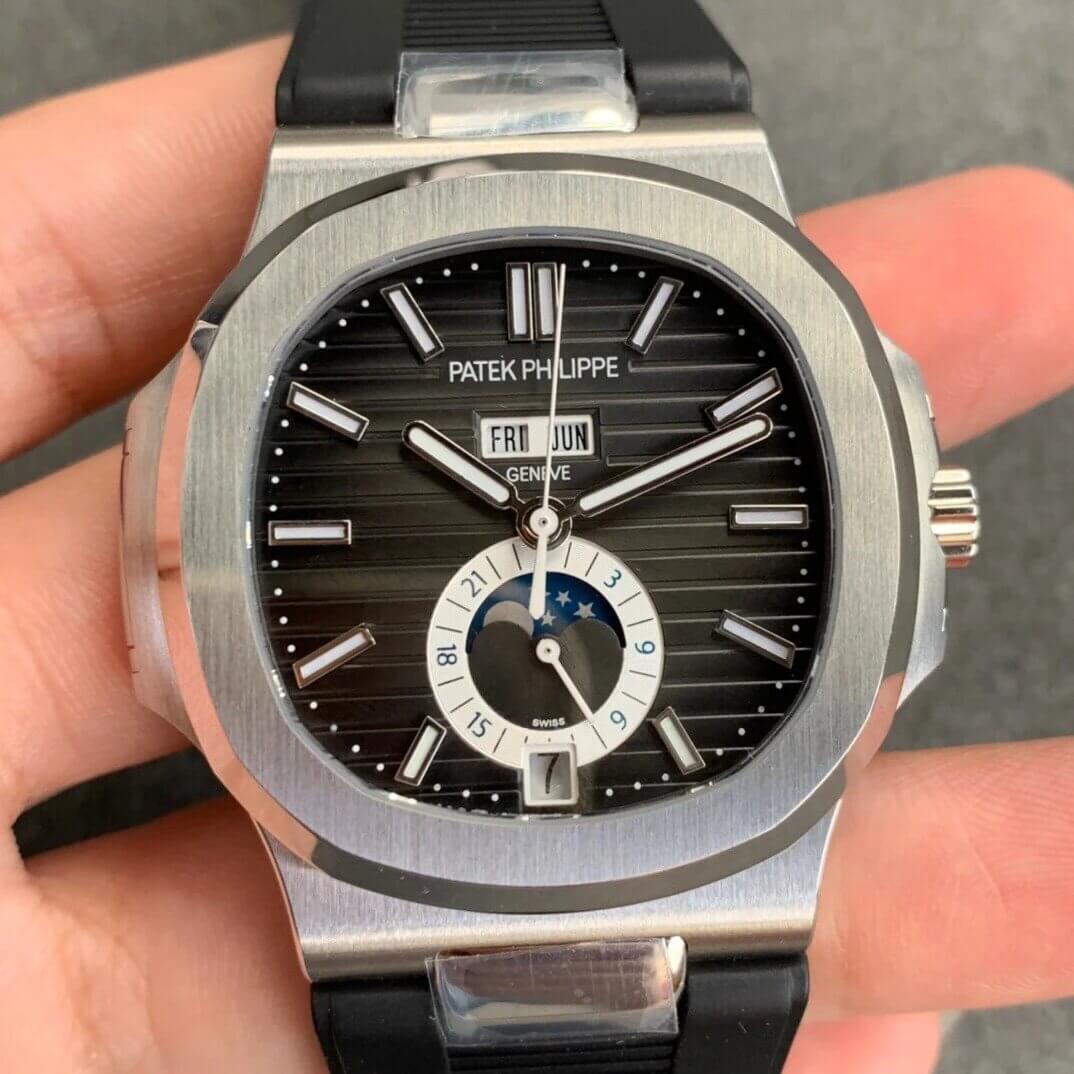 Replica Pat*k Phi1i*pe Nautilus 5726 1:1 Best Edition GR Factory V2 Rubber Strap