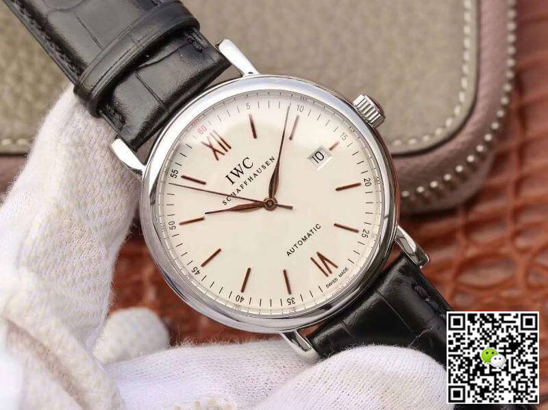 Replica IWC Portofino IW356501 MKS Factory 1:1 Best Edition Swiss ETA2892 White Dial
