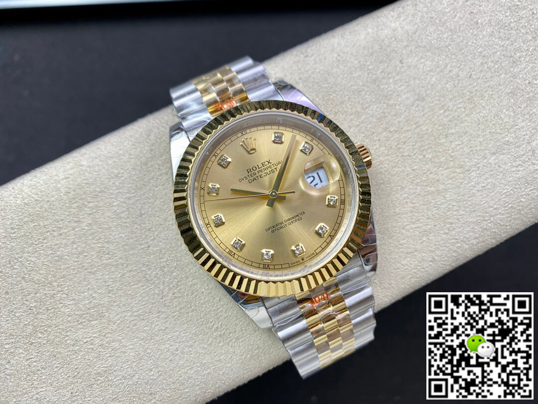 Replica R01ex Datejust M126333-0012 1:1 Best Edition GM Factory Yellow Gold