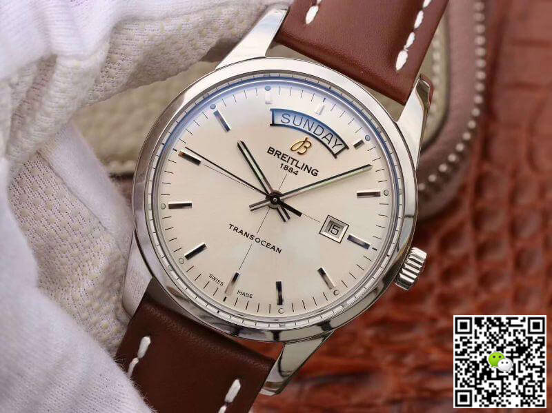 Breitling Replica Transocean Day   Date A4531012/G751/437X/A20BA.1 1:1 Best Edition Swiss ETA2836 White Dial