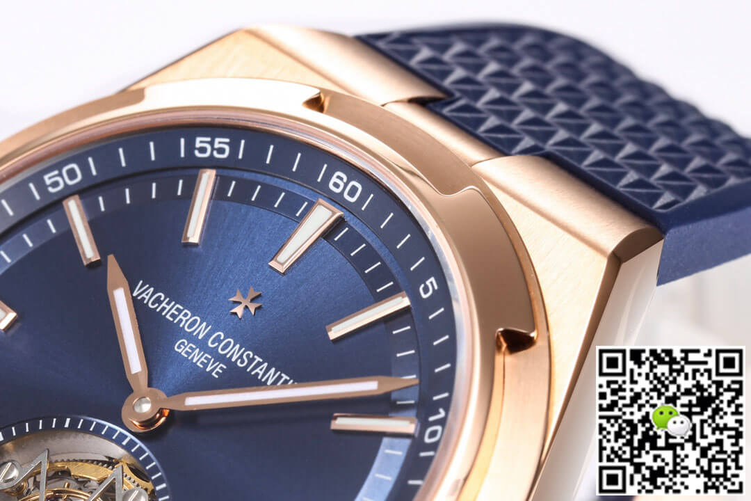 Replica Vacheron C0nstan1n Overseas Tourbillon 6000V/110R-B733 1:1 Best Edition BBR Factory Rubber Strap