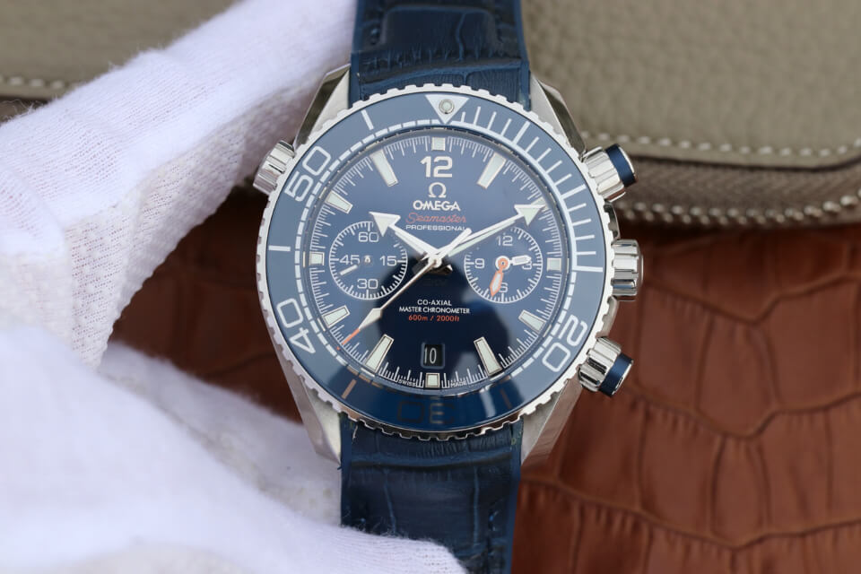Replica 0me*ga Seamaster Ocean Planet 600M 215.33.46.51.03.001 1:1 Best Edition OM Factory Blue Bezel