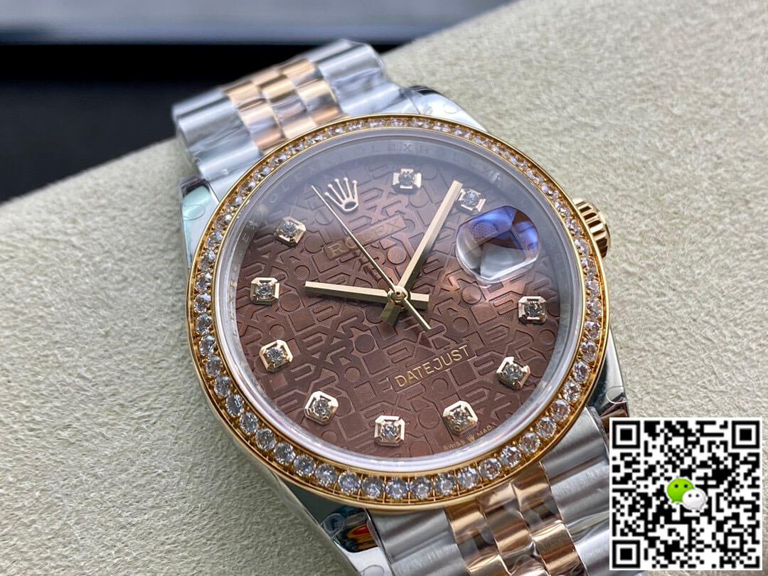 Replica R01ex Datejust M126281RBR-0013 1:1 Best Edition BP Factory Brown Dial