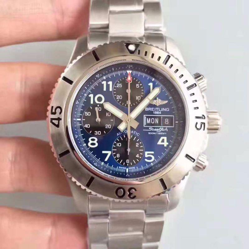 Breitling Replica S*perocean Steelfish A13341C3/C893/162A GF Factory Men Watches 1:1 Best Edition Swiss ETA7750
