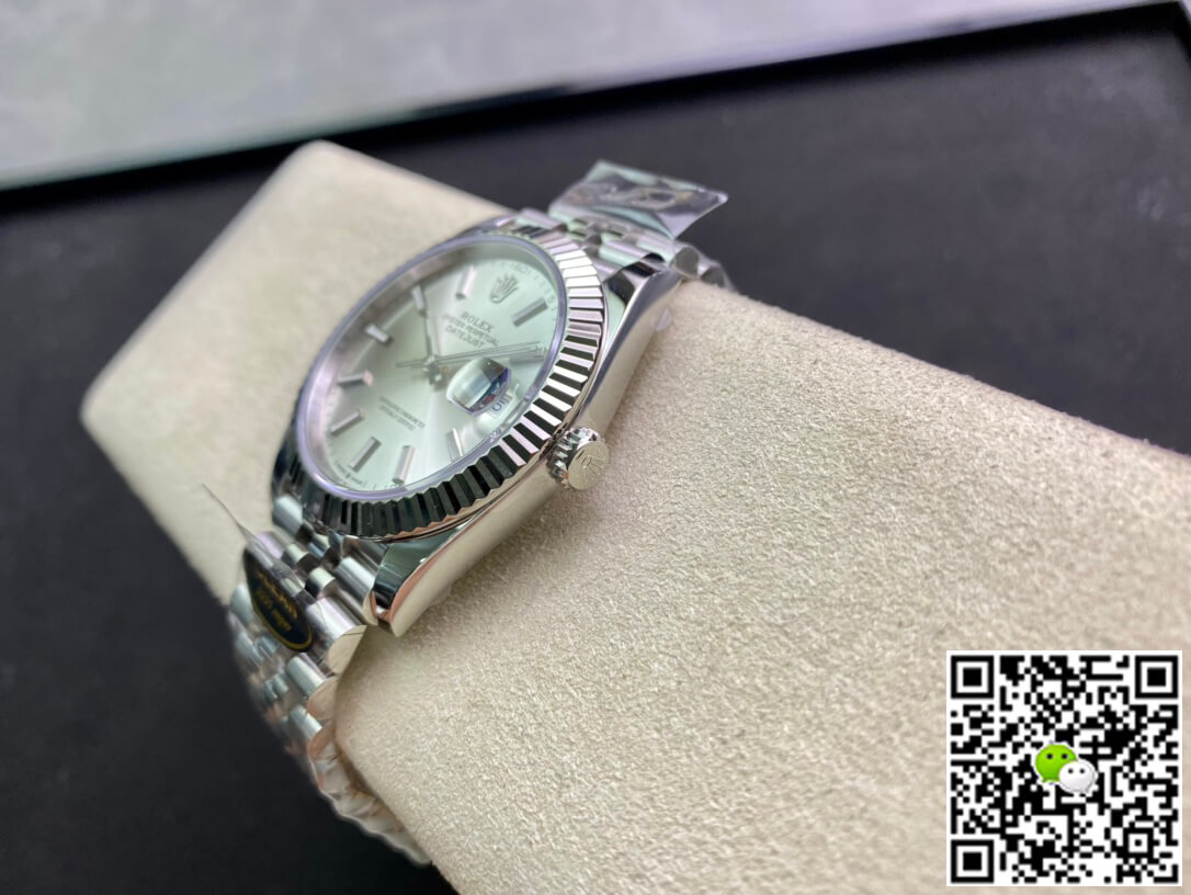 Replica R01ex Datejust M126334-0004 1:1 Best Edition Clean Factory Silver Dial
