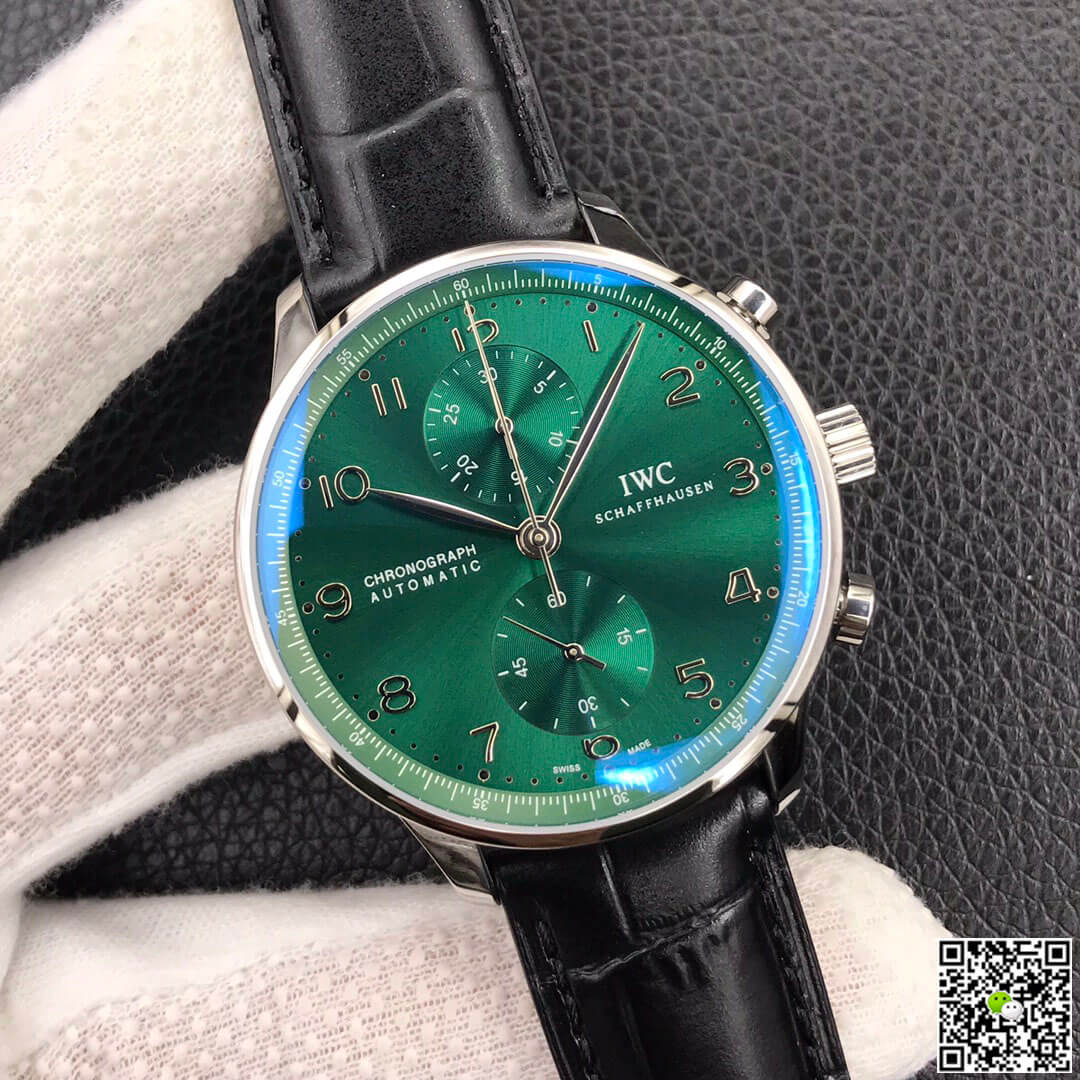 Replica IWC Portugieser IW371615 1:1 Best Edition ZF Factory Green Dial