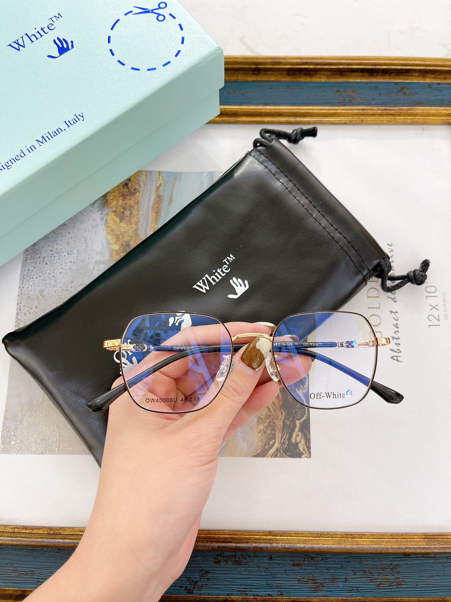 Off white glasses