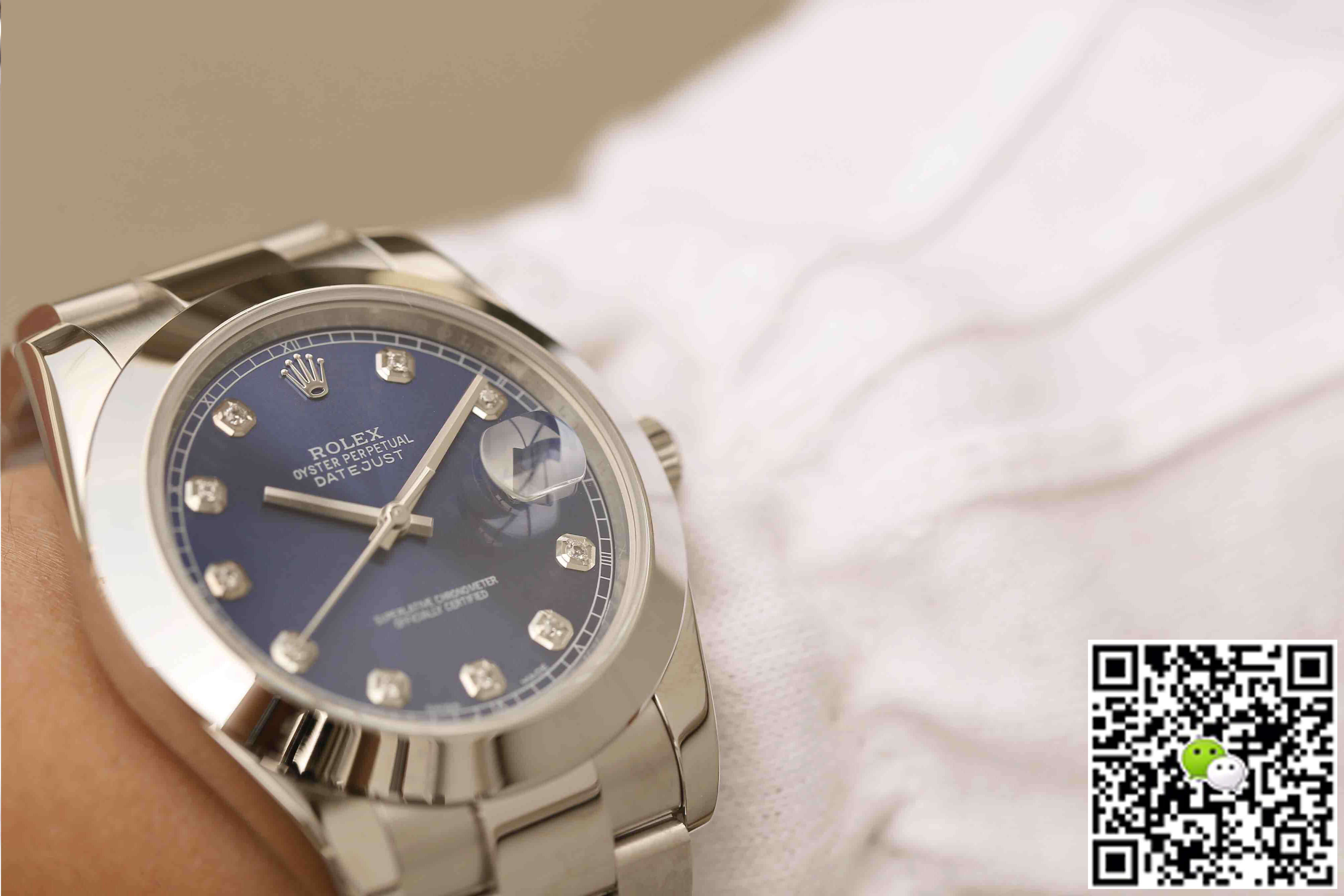 Replica R01ex Datejust M126300 1:1 Best Edition EW Factory Blue Dial