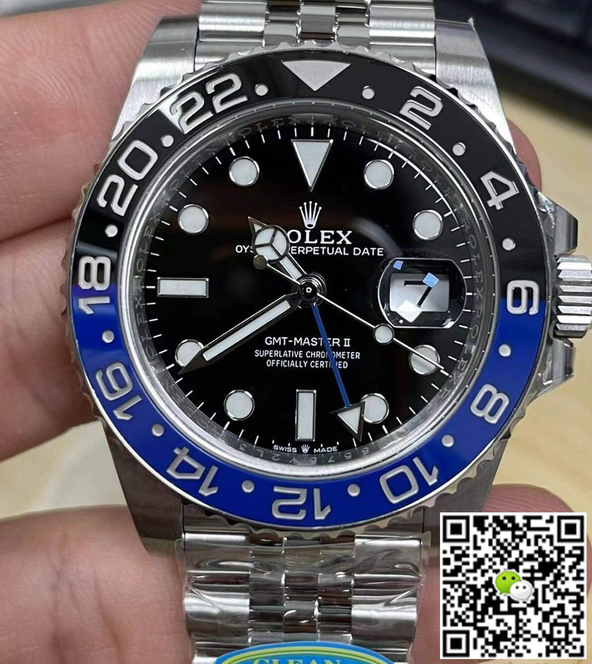 Replica R01ex GMT Master II M126710BLNR-0002 1:1 Best Edition Clean Factory V2 Black Dial