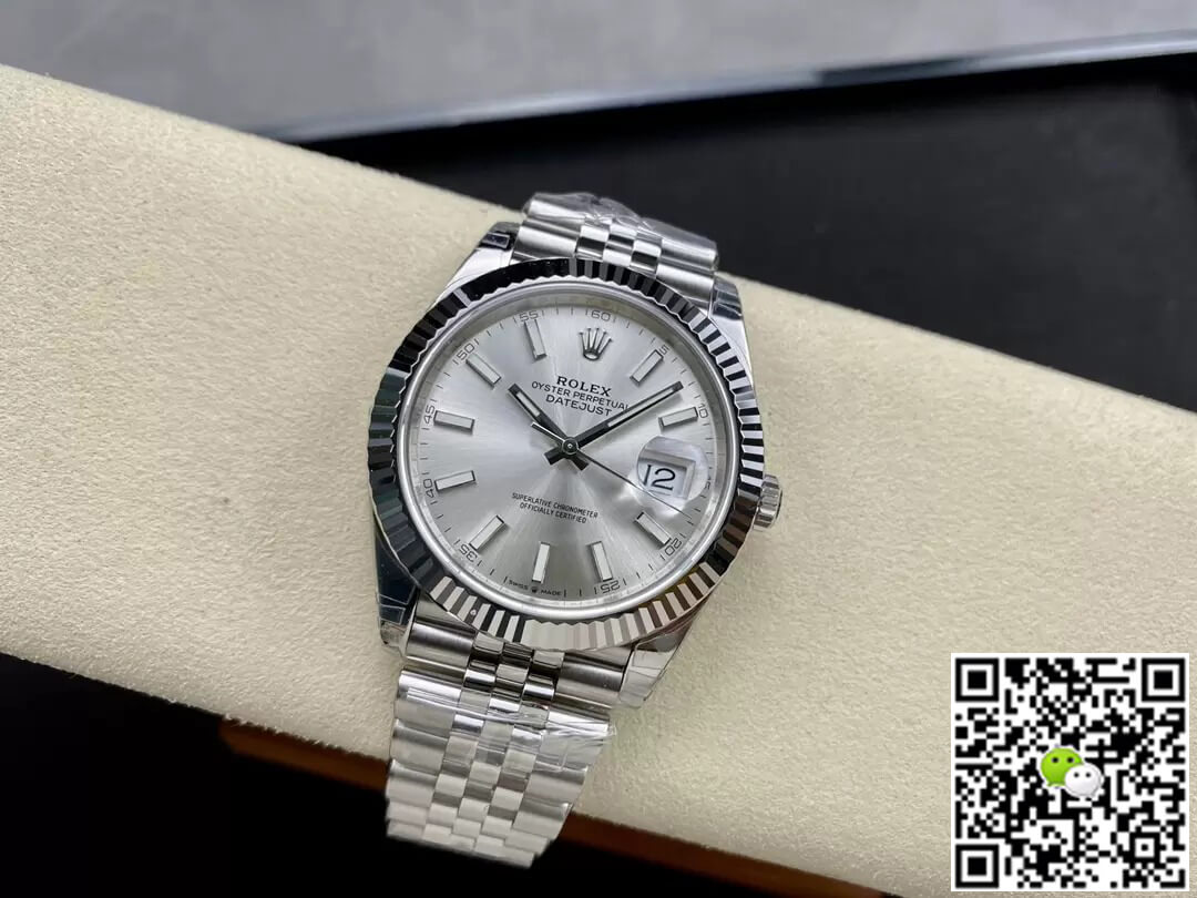 Replica R01ex Datejust M126334-0004 1:1 Best Edition VS Factory Silver Dial