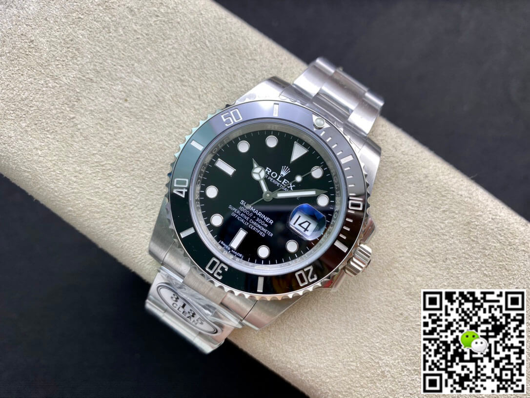 R01ex Submariner Replica 116610LN-97200 1:1 Best Edition Clean Factory V4 Black Bezel