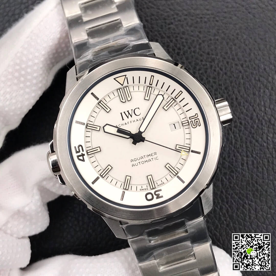 Replica IWC Aquatimer IW329004 1:1 Best Edition V6 Factory Silver White Dial
