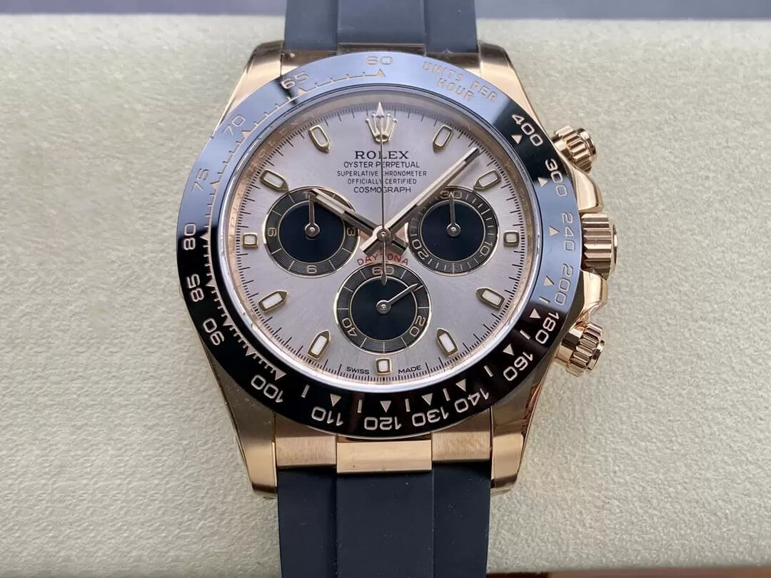 Replica R01ex Cosmograph Daytona M116515LN-0059 1:1 Best Edition Clean Factory Rubber Strap