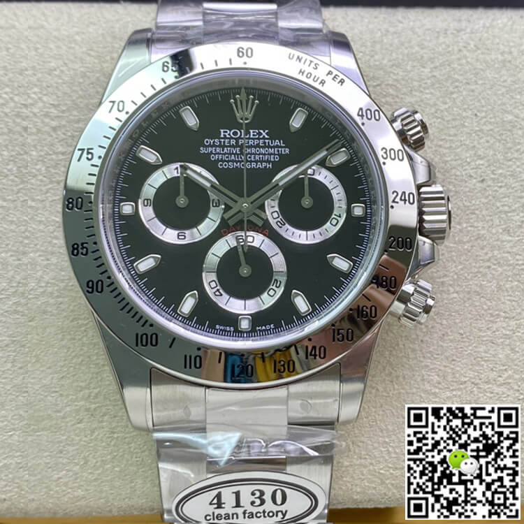 Replica R01ex Cosmograph Daytona 116520 1:1 Best Edition Clean Factory Stainless Steel