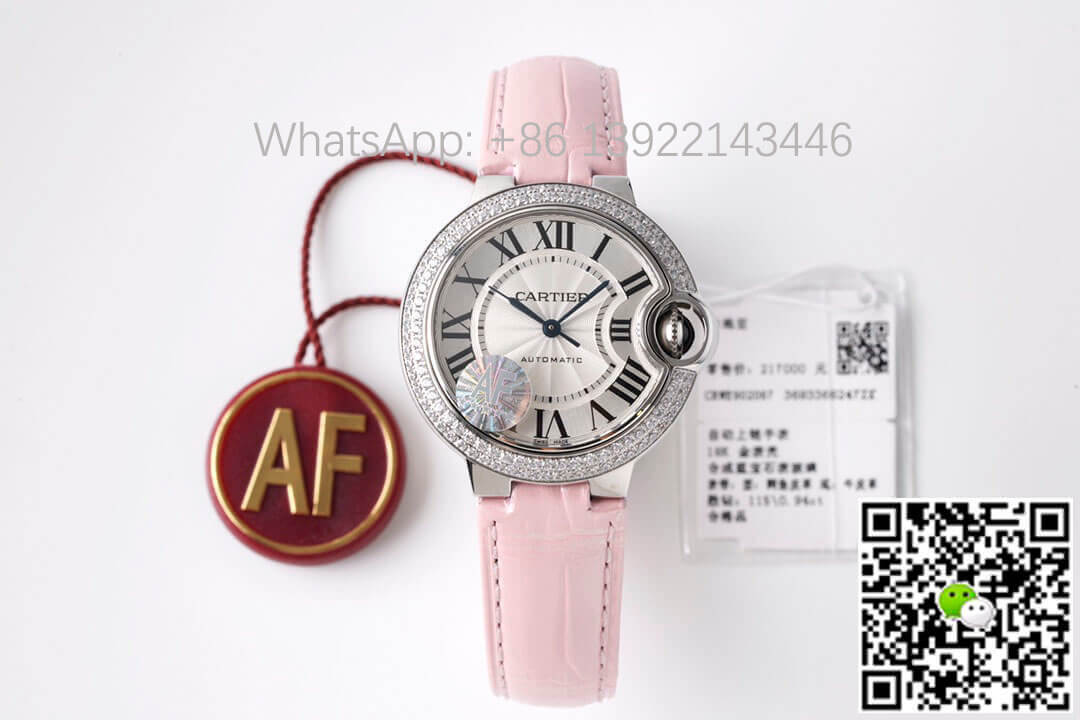 Replica Ballon Bleu De Ca*t1er 33MM WE902067 1:1 Best Edition AF Factory Silver Dial