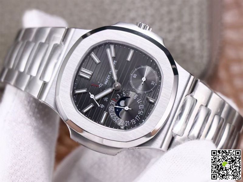 Replica Pat*k Phi1i*pe Nautilus 5712/1A-001 1:1 Best Edition PF Factory Gray Dial Swiss Movement