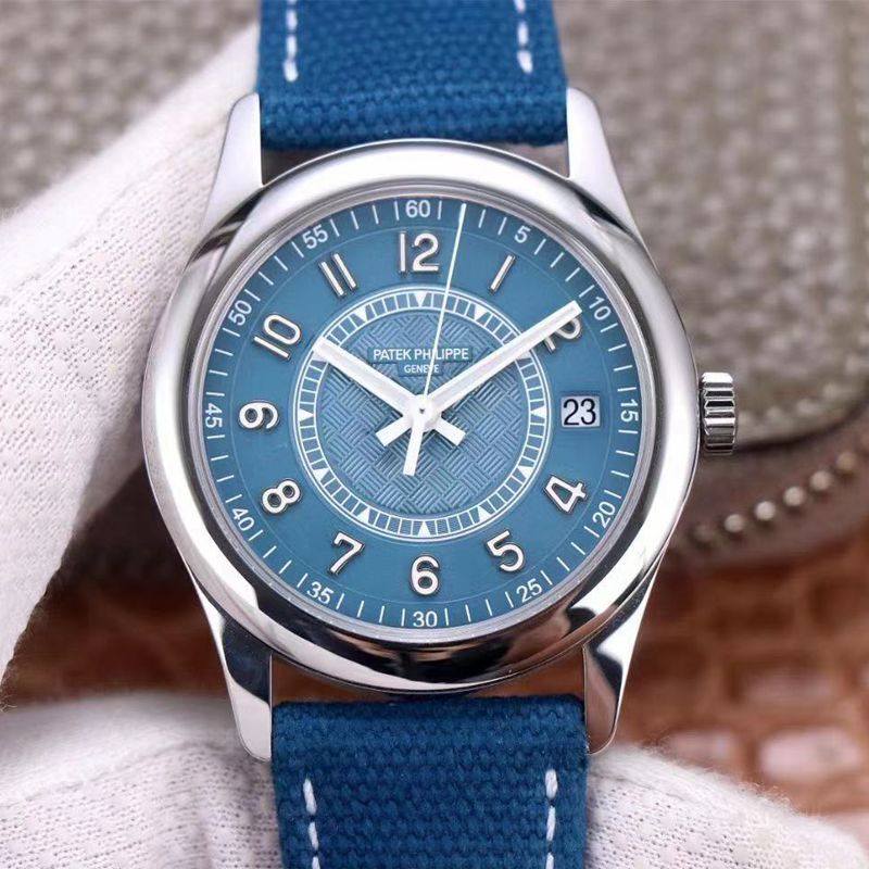 Replica Pat*k Phi1i*pe Calatrava 6007A-001 1:1 Best Edition ZF Factory Blue Dial
