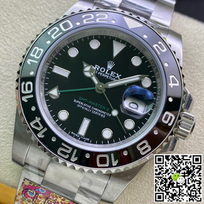 Replica R01ex GMT Master II 116710LN-78200 1:1 Best Edition Clean Factory Black Bezel