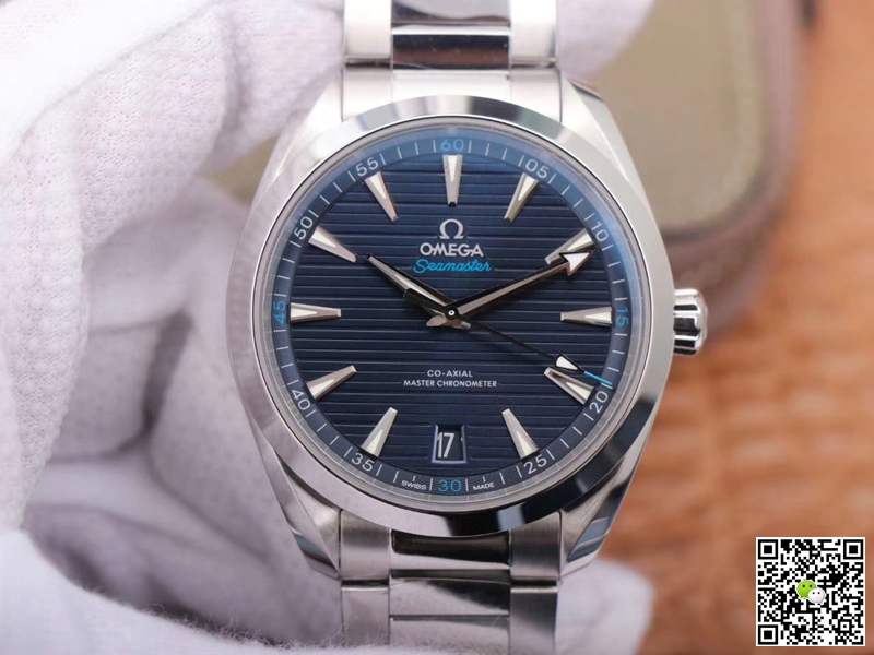 Replica 0me*ga Seamaster 220.10.41.21.03.001 1:1 Best Edition VS Factory Blue Dial Swiss ETA8900