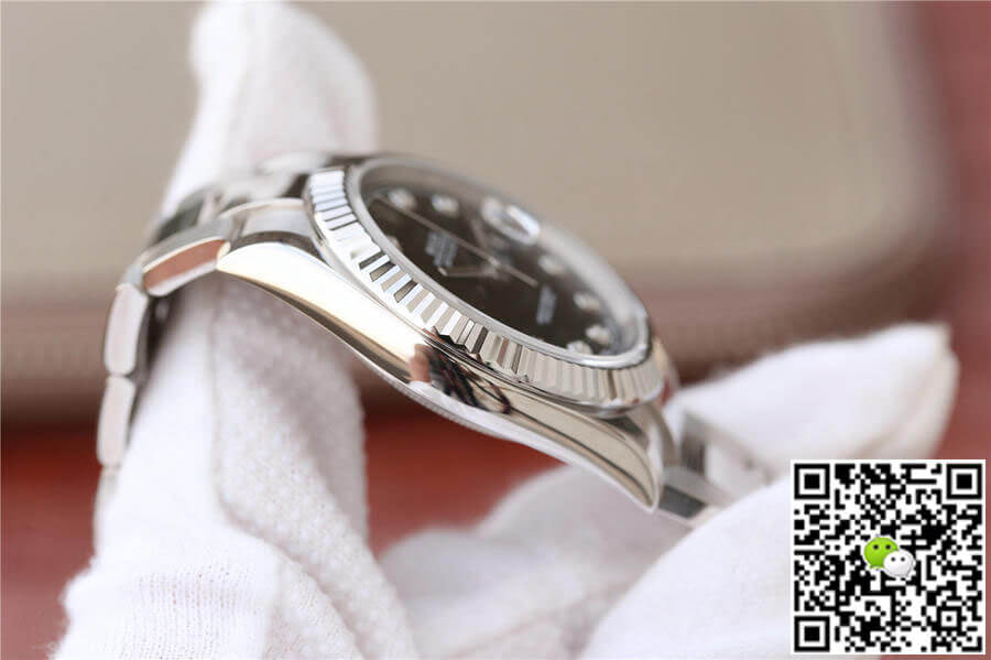 Replica R01ex Datejust M126334-0011 1:1 Best Edition EW Factory Black Dial