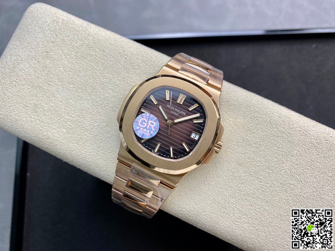Replica Pat*k Phi1i*pe Nautilus 5711/1R-001 1:1 Best Edition GR Factory V2 Brown Gradient Dial