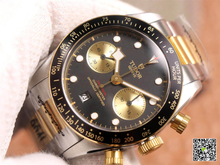 Replica Tudor Heritage Black Bay M79363N-0001 1:1 Best Edition TW Factory Gold Strap