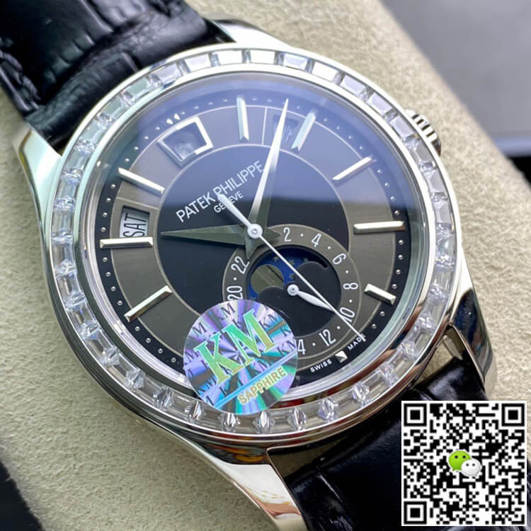 Replica Pat*k Phi1i*pe Grand Complications 5205G 1:1 Best Edition KM Factory D1am0nd Bezel