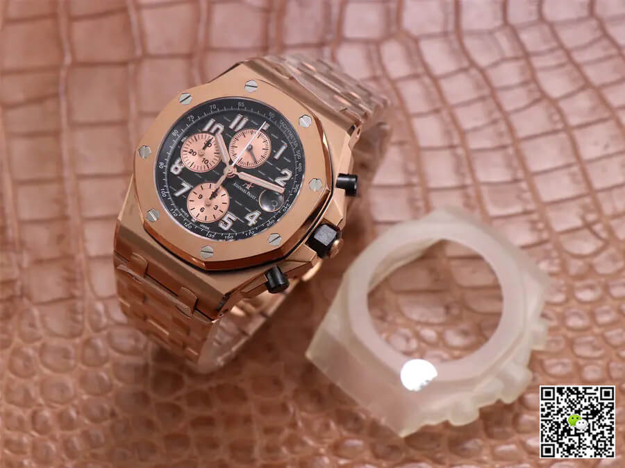 Replica Audemars P1g*et Royal Oak Offshore 26470O 1:1 Best Edition JF Factory Black Dial