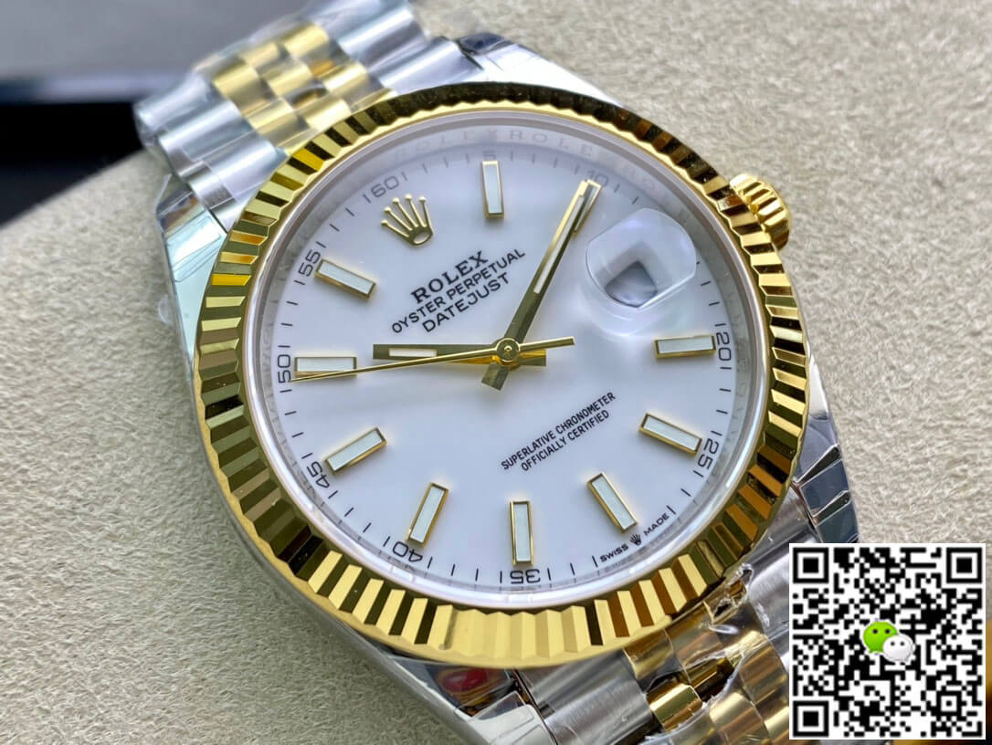 Replica R01ex Datejust M126333-0016 1:1 Best Edition VS Factory White Dial