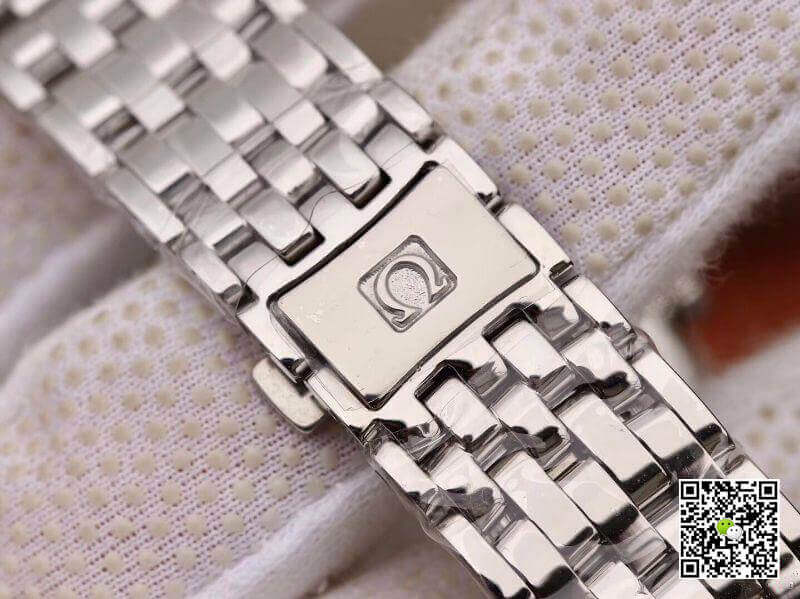 Replica 0me*ga De Ville Prestige 424.10.40.20.02.002 MKS Factory 1:1 Best Edition Swiss ETA9015 Silver Dial