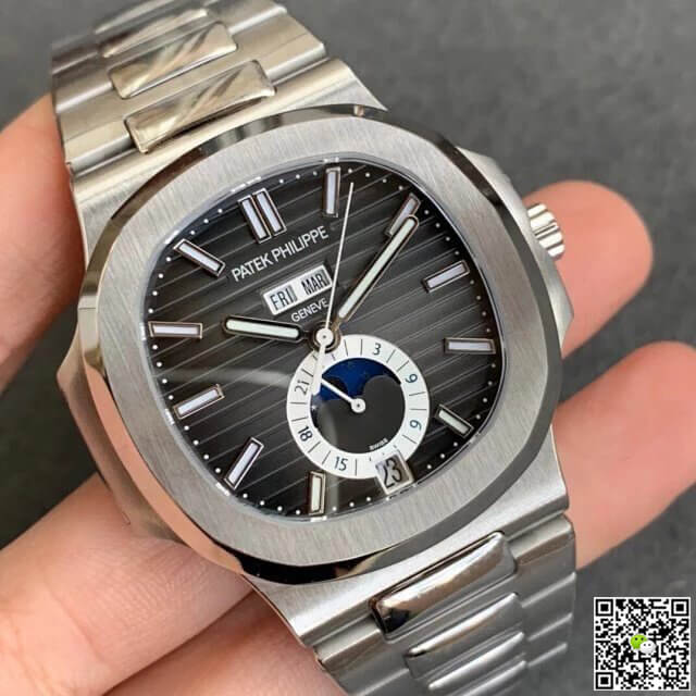 Replica Pat*k Phi1i*pe Nautilus 5726/1A-001 1:1 Best Edition GR Factory Dark Grey Dial