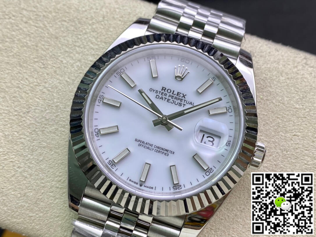 Replica R01ex Datejust M126334-0010 1:1 Best Edition Clean Factory White Dial